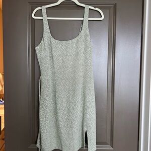 Abercrombie Light Green Flower Mini Dress